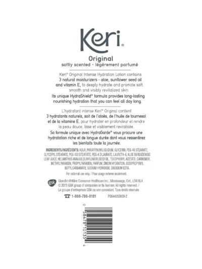 Keri Lotion Original Intense Hydration Softly Scented